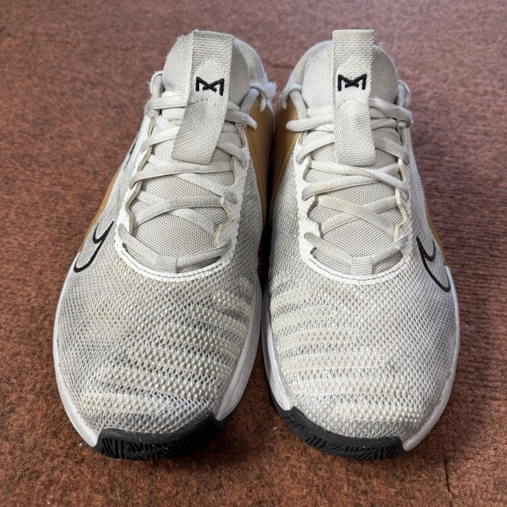 C+ shoes gym Nike Metcon 9 White Gum Mens Training Shoes FQ7148-900 Size 9.5